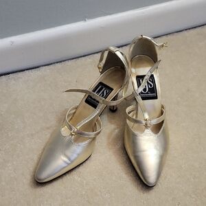 Women's Gold Heels